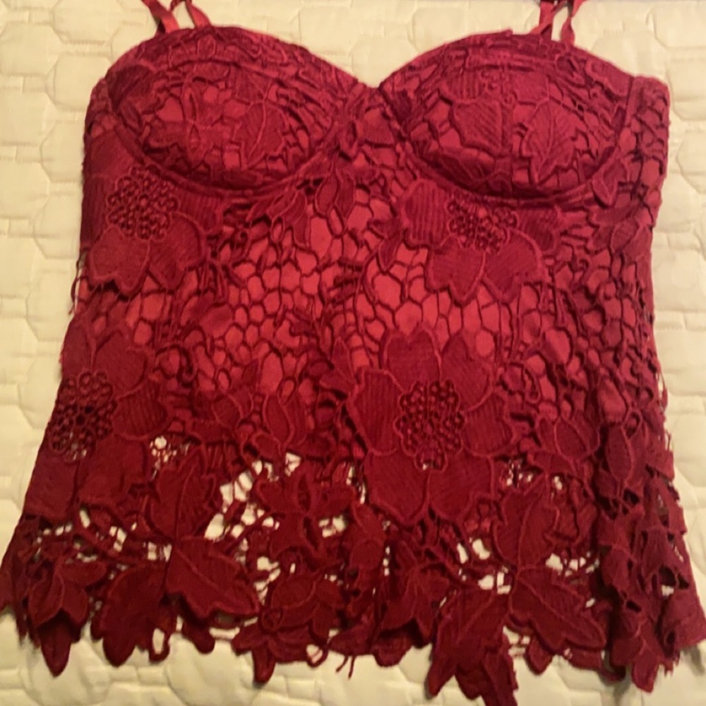 small burgundy crop